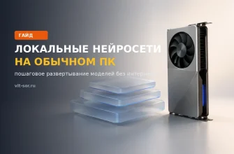 Локальные LLM модели в Ollama на обычном ПК без интернета