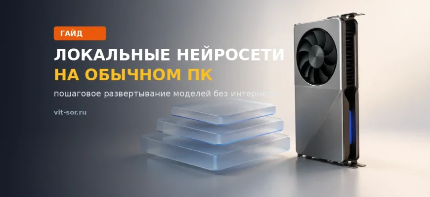 Локальные LLM модели в Ollama на обычном ПК без интернета