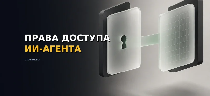 Права доступа ИИ-агента: схема ролей и контроля расходов