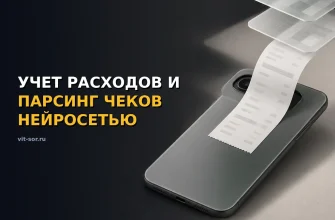 Парсинг чеков нейросетью: схема автоматического учета расходов